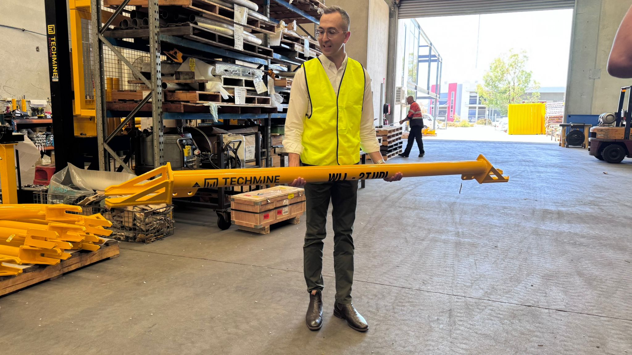 Visit from Daniel Pastorelli MLA