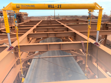 Optimize Your Shut with Techmine Over Trough Skyhook Lifting System